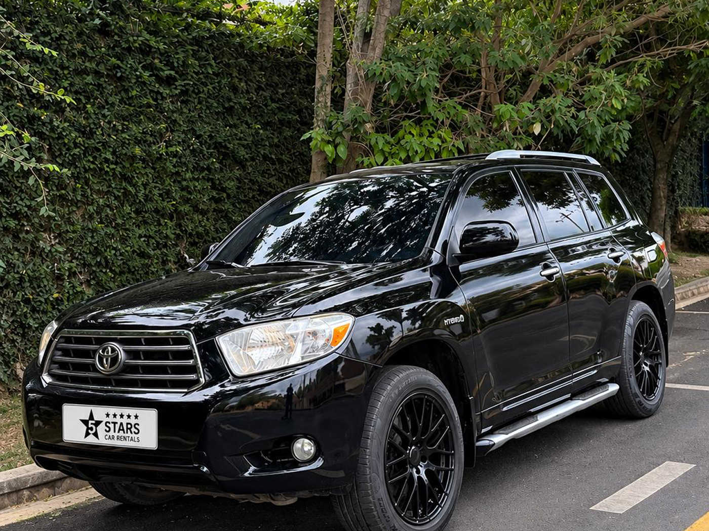 Toyota Highlander Hybrid available for rent in Kigali, Rwanda