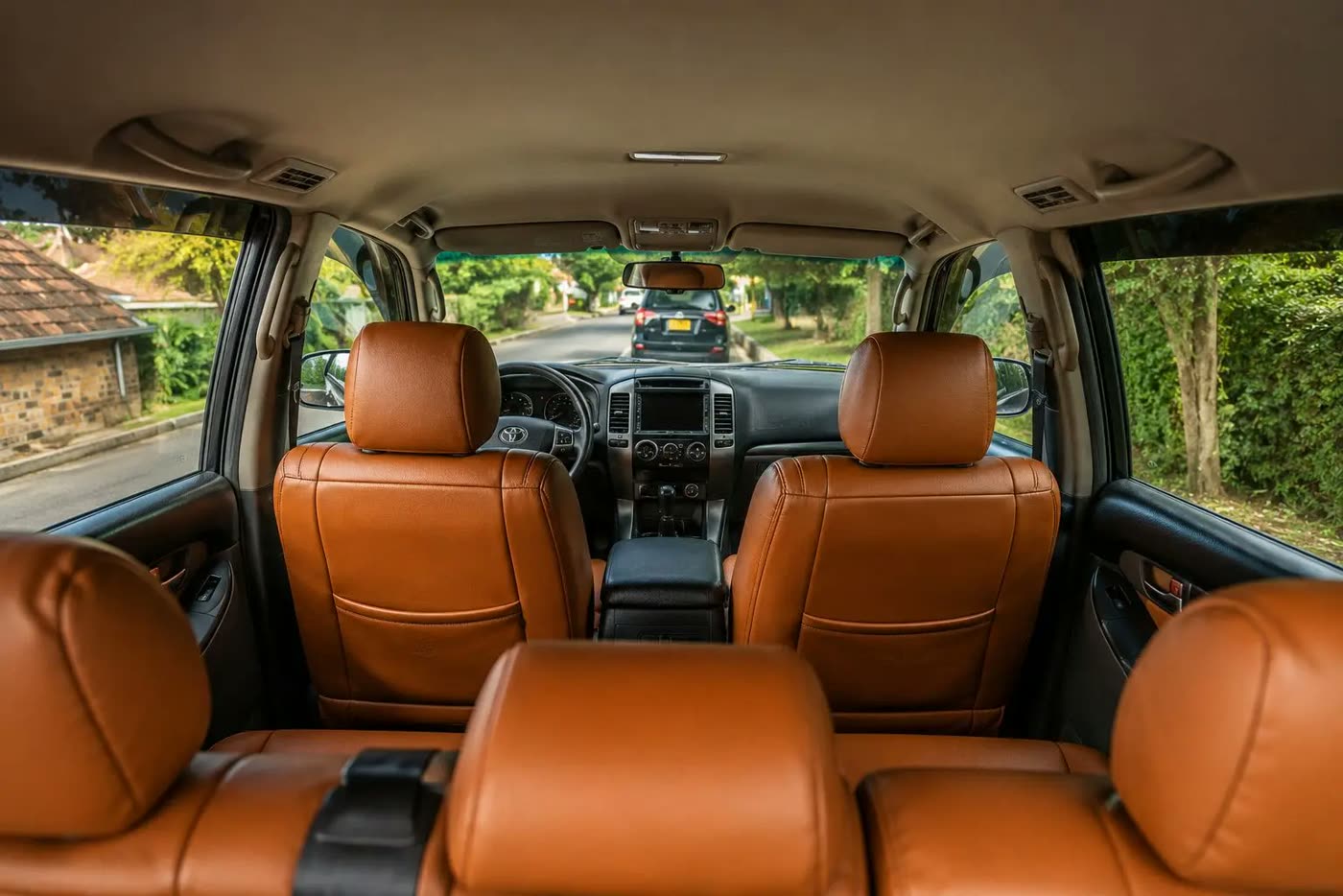 Toyota Prado available for rent in Kigali